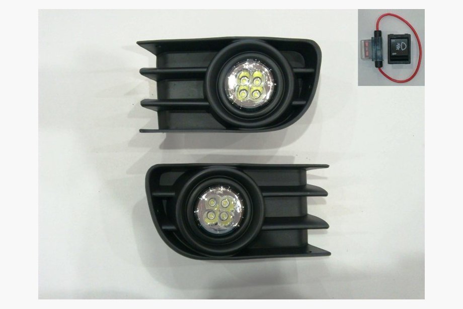 Renault Megane II 2004–2009 (modelis 2004-2006) Miglas lukturi (LED diodes) Image
