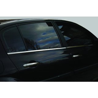 Ārējās logu apmales (4 gab., nerūsējošais tērauds) Renault Megane II 2004–2009 foto 4