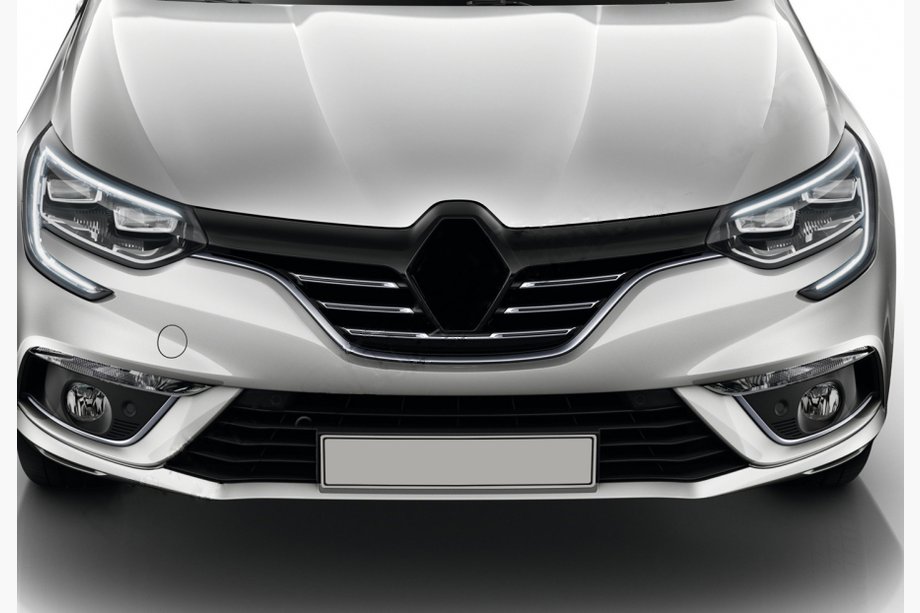 Renault Megane IV 2016–2025 Hromētas radiatora restes uzlikas 2016-2021 (5 gab., nerūsējošais tērauds) Carmos - turku teras Image