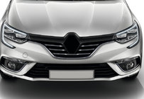 Renault Megane IV 2016–2025 Hromētas radiatora restes uzlikas 2016-2021 (5 gab., nerūsējošais tērauds) Carmos - turku teras foto 1