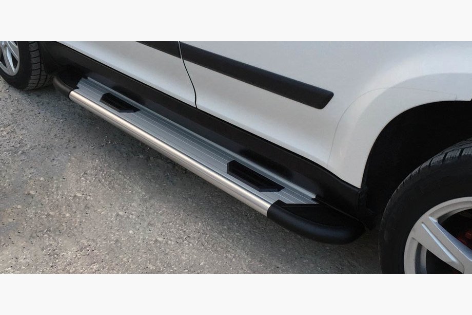 Ford Kuga 2008–2013 Sānu pakāpieni Bosphorus grey OLD (2 gab., alumīnijs) Image