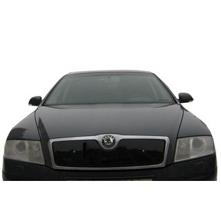 Ziemas pārsegs radiatora restei (augšējais) Skoda Octavia II A5 2006–2010 foto 4