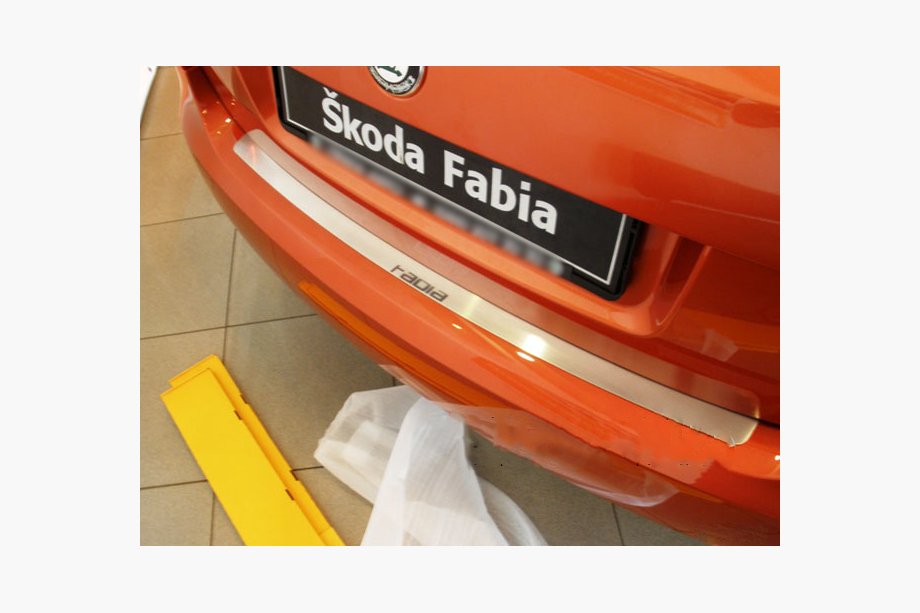 Skoda Fabia 2000–2007 Aizmugurējā bampera uzlika Nataniko (nerūsējošais tērauds) Image