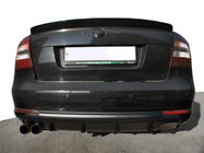 Skoda Octavia II A5 2010–2013 JAUNUMS!!! Aizmugurējais difuzors (krāsošanai) foto 1