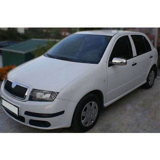 Spoguļu uzlikas 2006↗ (2 gab., nerūs. tērauds) Skoda Fabia 2000–2007 foto 4