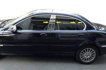 Jaguar X-Type 2001–2009 Statņu uzlikas (nerūsējošais tērauds) foto 1