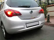 Opel Corsa E 2015–2019 Bagāžnieka malas uzlika (nerūsējošais tērauds) foto 1