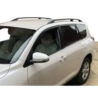 Melni turku jumta reliņi Toyota Rav 4 2006–2013 foto 1