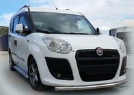 Fiat Doblo II 2010–2022 Priekšējais aizsargstienis ST008 (nerūsējošais tērauds) 2015↗, 60 mm foto 1