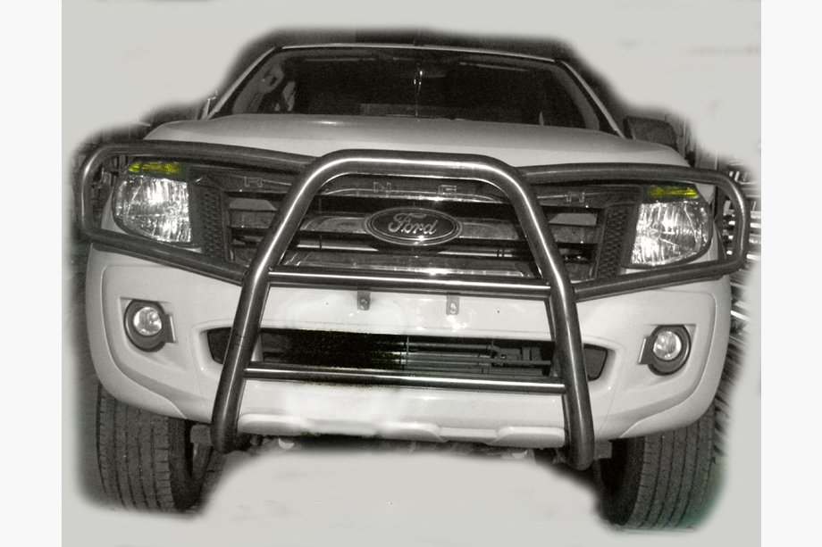 Ford Ranger 2011–2022 Priekšējais kengurins WT011 (nerūsējošais tērauds) Image