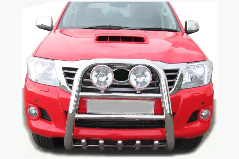 Toyota Hilux 2006–2015 Kengurbārs QT007 (nerūsējošais tērauds) Image