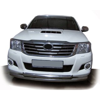Priekšējais aizsargstienis ST014-1 (nerūs. tērauds) Toyota Hilux 2006–2015
