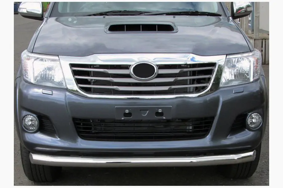 Toyota Hilux 2006–2015 Priekšējais aizsargstienis ST008 (nerūsējošais tērauds) Image