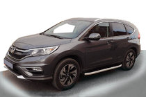 Honda CRV 2017–2022 Sānu pakāpieni Fullmond (2 gab., alumīnijs) foto 2