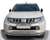 Mitsubishi L200 2015–2024 Priekšējais aizsargstienis ST014 (nerūsējošais tērauds) foto 4