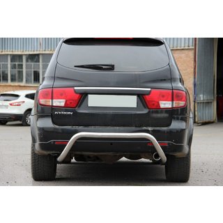 Aizmugurējā aizsargstieņa caurule AK007 (nerūsējošais tērauds) SsangYong Kyron 2005–2014 foto 2