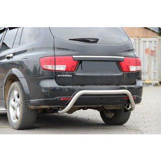 Aizmugurējā aizsargstieņa caurule AK007 (nerūsējošais tērauds) SsangYong Kyron 2005–2014 foto 3