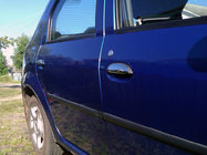 Renault Logan I 2005–2008 Durvju rokturu uzlikas (4 gab., nerūsējošais tērauds) Carmos - turku teras foto 1