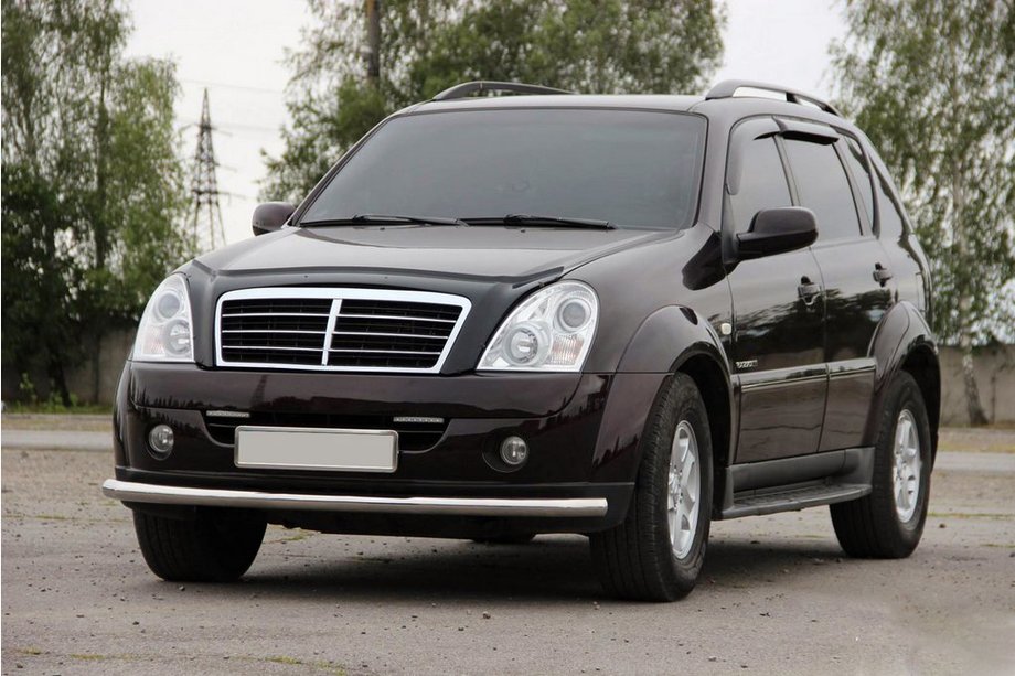 SsangYong Rexton I 2001–2017 Priekšējais ķengurtaisnis ST008 (nerūsējošais tērauds) Image