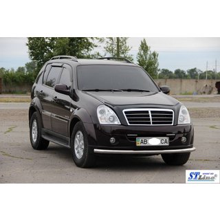 Priekšējais ķengurtaisnis ST008 (nerūsējošais tērauds) SsangYong Rexton I 2001–2017 foto 2