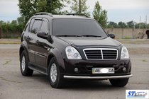 SsangYong Rexton I 2001–2017 Priekšējais ķengurtaisnis ST008 (nerūsējošais tērauds) foto 2