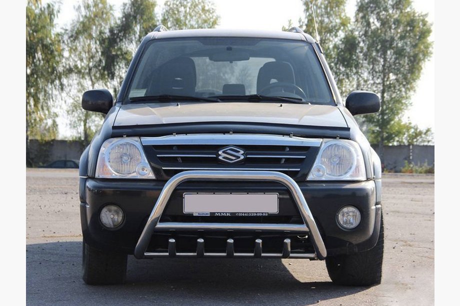 Suzuki XL7 1998–2006 Priekšējais bullbar WT003 (nerūsējošais tērauds) Image