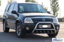 Suzuki XL7 1998–2006 Priekšējais bullbar WT003 (nerūsējošais tērauds) foto 2