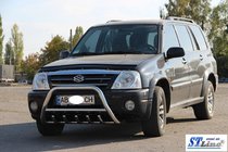 Suzuki XL7 1998–2006 Priekšējais bullbar WT003 (nerūsējošais tērauds) foto 3