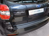 Subaru Forester 2013–2018 Natanika aizmugurējā bufera aizsarguzlika (nerūsējošais tērauds) foto 1