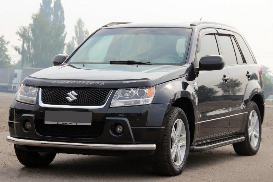 Suzuki Grand Vitara 2005–2017 Priekšējais aizsargstienis ST008 (nerūsējošais tērauds) Image