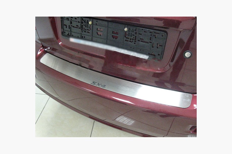 Suzuki SX4 2006–2013 Aizmugurējā bampera uzlika Nataniko (nerūsējošais tērauds) Sedans Image