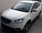 SsangYong Korando 2010–2019 Sānu sliekšņi Allmond Black (2 gab., alumīnijs) foto 2
