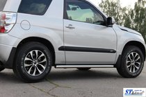 Suzuki Grand Vitara 2005–2017 Sānu caurules BB001 (2 gab., nerūsējošais tērauds) foto 8