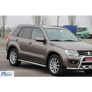 Sānu caurules BB001 (2 gab., nerūsējošais tērauds) Suzuki Grand Vitara 2005–2017 foto 3