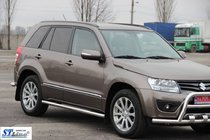 Suzuki Grand Vitara 2005–2017 Sānu caurules BB001 (2 gab., nerūsējošais tērauds) foto 3