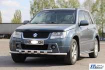 Suzuki Grand Vitara 2005–2017 Priekšējais aizsargstienis ST015 (nerūsējošais tērauds) foto 2
