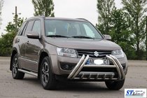 Suzuki Grand Vitara 2005–2017 Priekšējais aizsargstienis no poliuretāna (augsts) foto 2