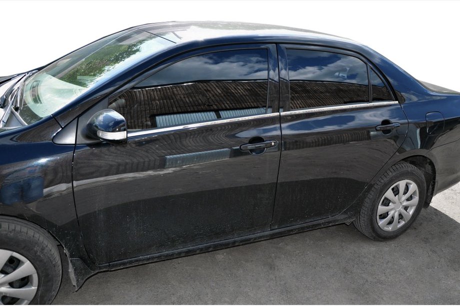 Toyota Corolla 2007–2013 Ārējās logu apmales (4 gab., nerūsējošais tērauds) Carmos - turku teras Image