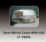 Toyota Rav 4 2006–2013 Spoguļu uzlikas ar LED (2 gab., plastmasa) foto 1