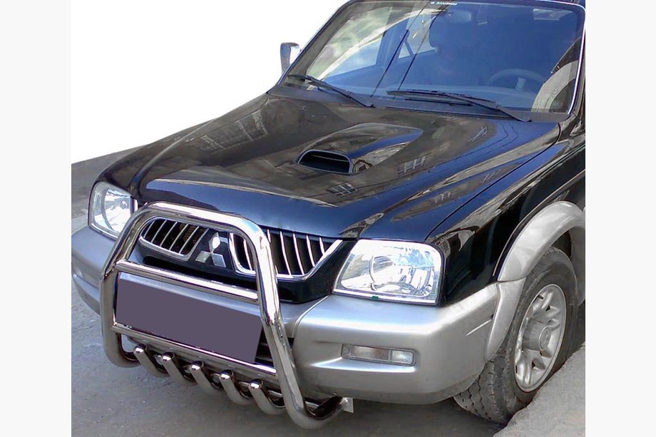 Mitsubishi L200 1996–2006 Kengurbārs QT007 (nerūsējošais tērauds) Image