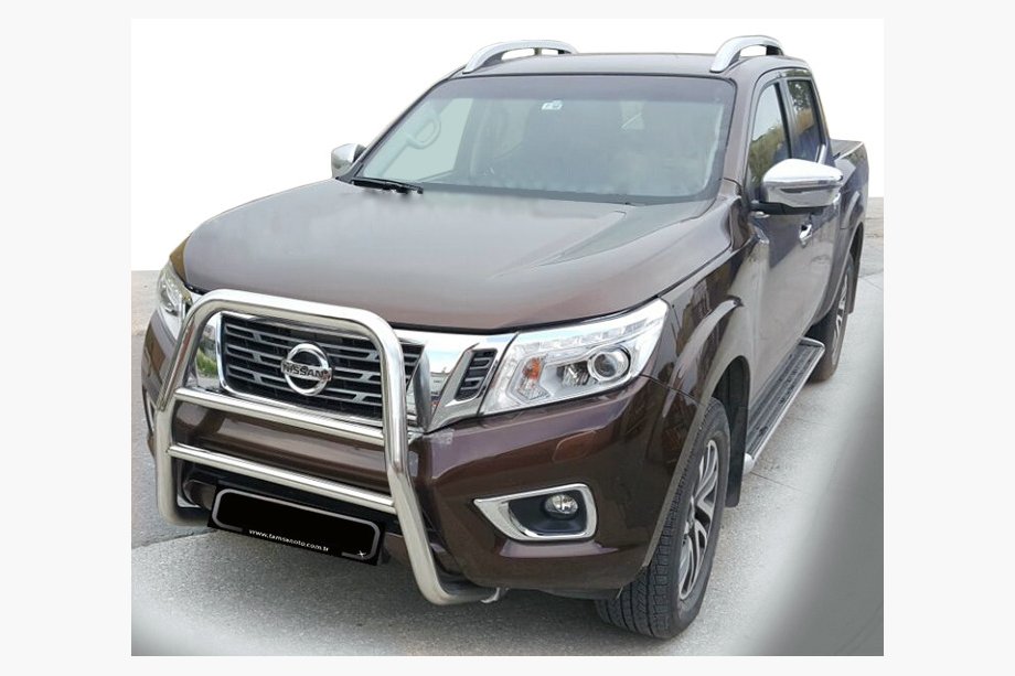Nissan Navara/NP300 2016– Priekšējais bullbārs WT018 (nerūsējošais tērauds) Image