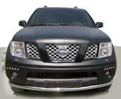 Nissan Pathfinder R51 2005–2014 Priekšējais aizsargstienis ST008-2 (nerūsējošais tērauds) foto 1