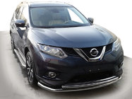 Nissan X-trail T32/Rogue 2014–2021 Priekšējais aizsargstienis ST014 (nerūsējošais tērauds) foto 1