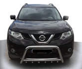 Nissan X-trail T32/Rogue 2014–2021 Priekšējais bullbar WT003 (nerūsējošais tērauds) foto 1