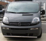 Opel Vivaro 2001–2015 Priekšējais aizsargstienis ST008 (nerūsējošais tērauds) 42 mm foto 1