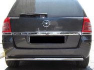 Opel Zafira B 2005–2011 Aizmugurējais aizsargloks AK002 (nerūsējošais tērauds) foto 1