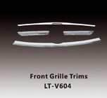 Toyota Rav 4 2006–2013 Hroma režģa līstes 2010-2012 (4 gab., plastmasa) foto 1