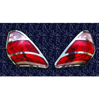 Aizmugurējo lukturu uzlikas 2006-2009 (2 gab., nerūsējošais tērauds) Toyota Rav 4 2006–2013 foto 3