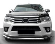 Toyota Hilux 2015– Priekšējais aizsargstienis ST017 (nerūsējošais tērauds) foto 1
