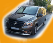 Mercedes Vito/V klase W447 2014– Priekšējais aizsargstienis ST014 (nerūsējošais tērauds) 60/60 mm foto 3